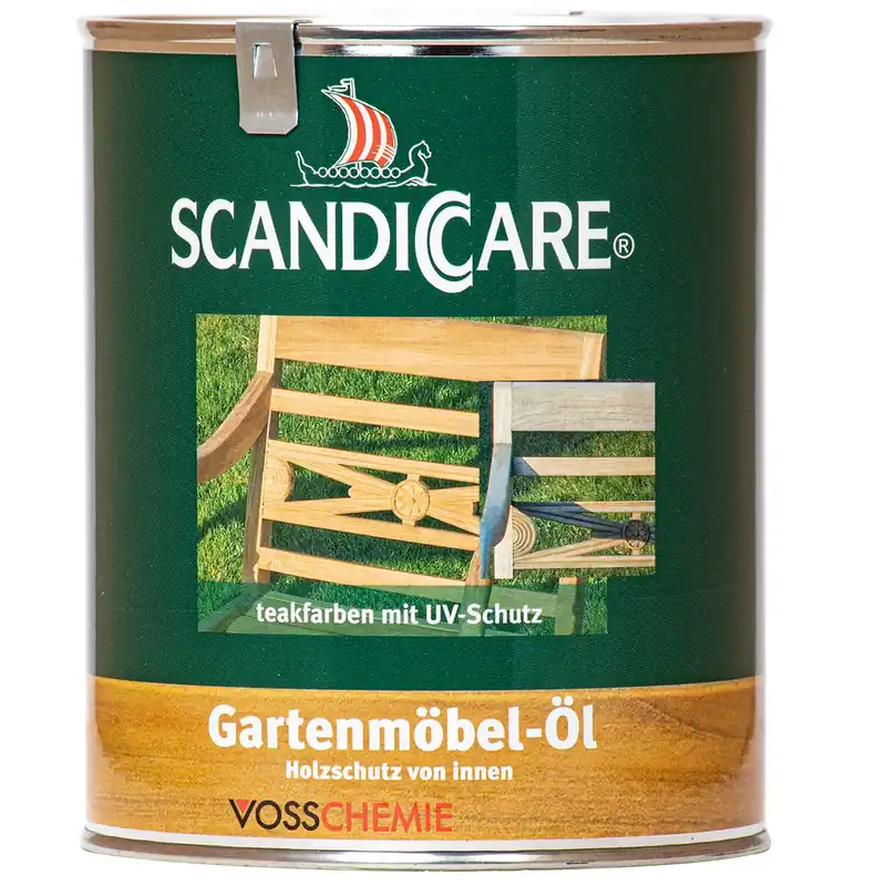 Rabatt SC SCANDICCARE Gartenmöbelöl 1 Liter mit UV-Schutz